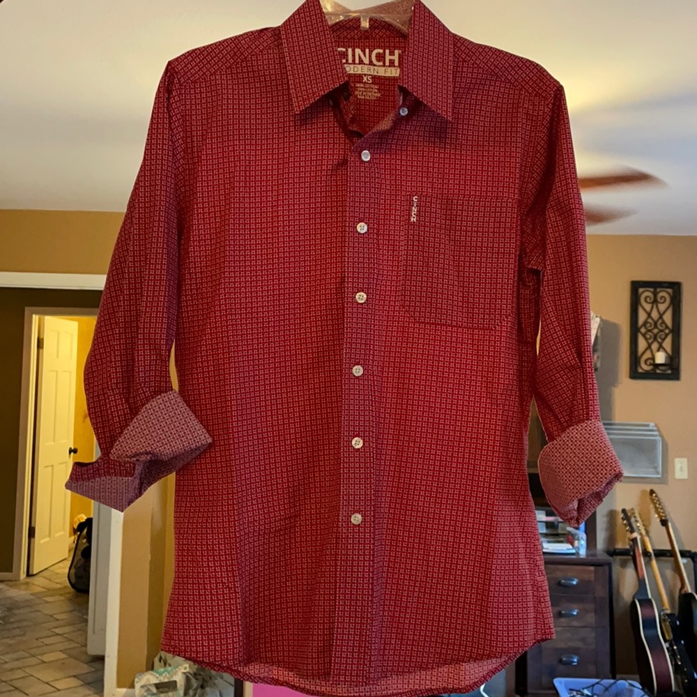 Cinch Long Sleeve Dress Shirt
